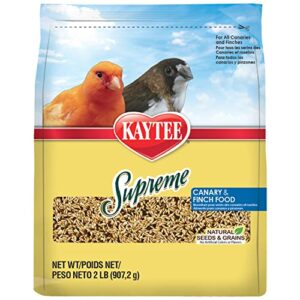 kaytee supreme canary & finch food 2lb