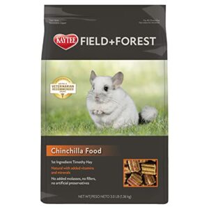 kaytee field+forest chinchilla food 3 pounds