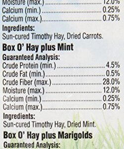 Kaytee Kaytee Tube O Hay Plus Marigold Treats, 4-Inch/2.7-Ounce