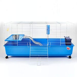 kaytee deluxe 2-level habitat for pet rabbits