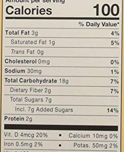 MADEGOOD Organic Cookies & Creme Granola Bars, 5.1 OZ