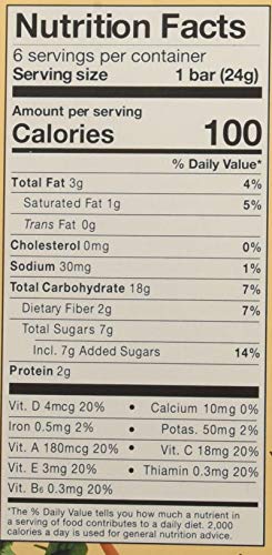 MADEGOOD Organic Cookies & Creme Granola Bars, 5.1 OZ