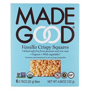 made good crispy squares, vanilla, 4.68 oz