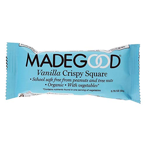 Made Good Crispy Squares, Vanilla, 4.68 Oz