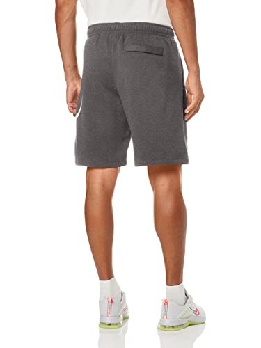 Nike Men's Sportswear Club Short Basketball Graphic, Charcoal Heathr/White/White, XX-Large