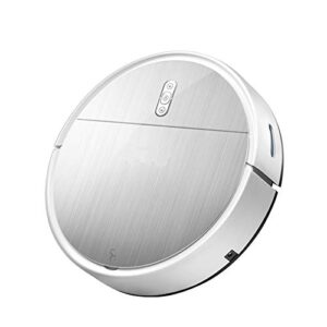 lsxlsd robot vacuum-control by app and remoter, 600ml dust capacity, 1300pa suction, good for pet hair, self-charging