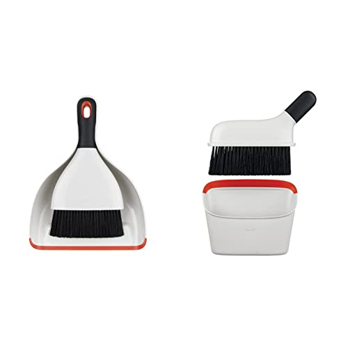 OXO Good Grips Dustpan and Brush Set & Good Grips Compact Dustpan and Brush Set