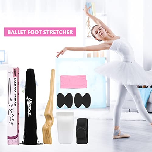 Uboway Ballet Foot Stretcher Set Original Pine Dance Feet Arch Enhancer for Dancer, Gymnastics, Yoga People