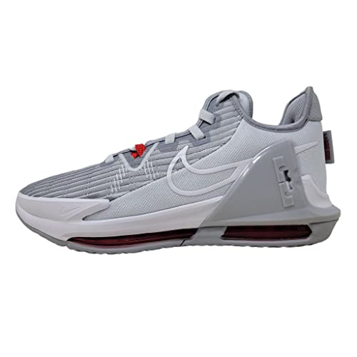 Nike Mens Lebron Witness VI Basketball Shoes CZ4052-003 (Pure Platinum/Wolf Grey, 11)