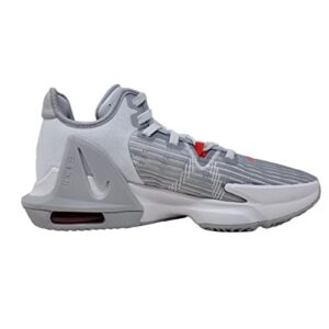 Nike Mens Lebron Witness VI Basketball Shoes CZ4052-003 (Pure Platinum/Wolf Grey, 11)