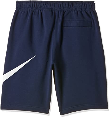 Nike Men's Sportswear Club Short Basketball Graphic, Midnight Navy/White/White, XX-Large