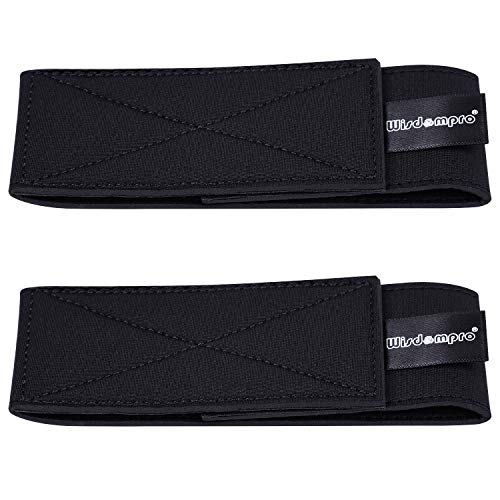 Wisdompro 1 Pair Neoprene Ankle Blousing Garters Trousers Boots Blousers Strap with Hook and Loop for Waders Fly Fishing Hunting Hiking Cycling Gardening Military Uniforms