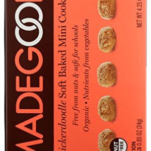 MADEGOOD Organic Soft Baked Mini Snickerdoodle Cookies, 4.25 OZ