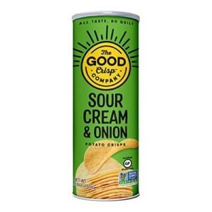 the good crisp company sour cream and onion, 5.6 ounce