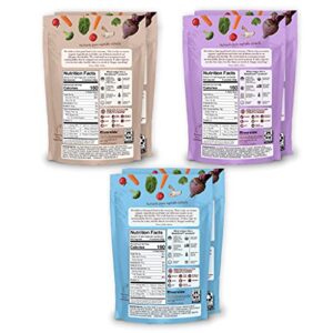 MadeGood Cookies Variety Pack - Vanilla, Double Chocolate & Chocolate Chip - gluten-free Cookies - 6 Pouches, 5 oz. Each - Recyclable Packaging