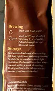 TECNOVO Hot Buttery Rum Light Roast Ground Coffee Naturally Flavored