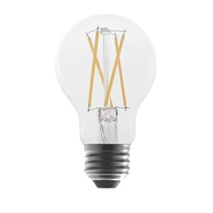 Great Value LED General Purpose Medium Base, A19 60W, Clear Glass, 12 pk.