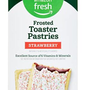 Amazon Fresh - Frosted Strawberry Toaster Pastries (8 ct)