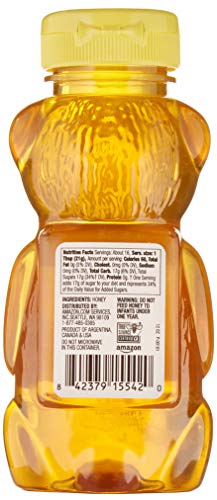 Amazon Brand - Happy Belly Clover Honey, 12 Ounce