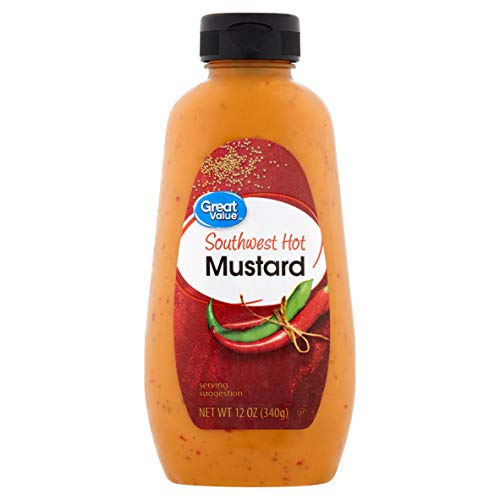 🌵🏜️ Southwest 🔥🌶️ Hot Mustard 🌭 All Natural 🍔 Kosher 🥪 One 12 Oz (340g) Bottle 📦 1 Pack 🇺🇸