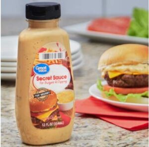 great value secret sauce for burgers & dipping, 12 fl oz