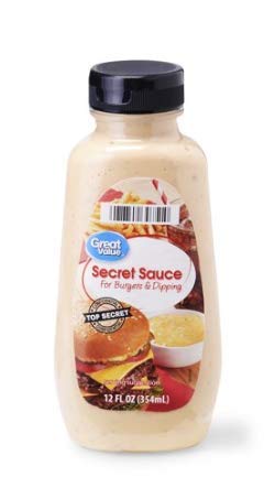 Great Value Secret Sauce For Burgers & Dipping, 12 fl oz