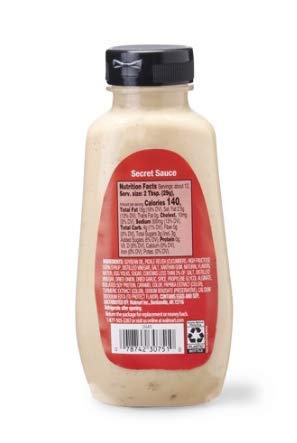 Great Value Secret Sauce For Burgers & Dipping, 12 fl oz