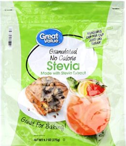 great value no calorie stevia 9.7 oz