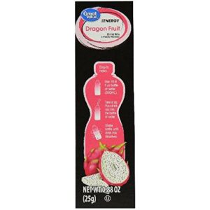 Great Value Energy Drink Mix (Dragon Fruit, 10 ct, Pack of 4)