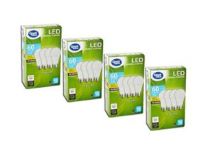 pack of 4 – great value led general purpose bulbs, 9w (60w equivalent), soft white, 4-count