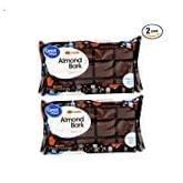 great value chocolate almond bark, 24 ounce (2 pack)