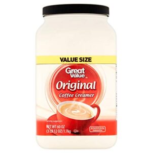 coffee creamer, original, value size, 60 fl oz,pack of 2