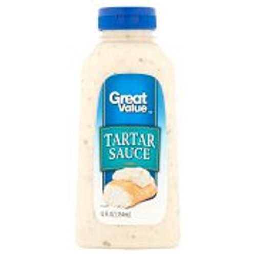 Great Value Tartar Sauce, 12 fl oz (Pack of 2)