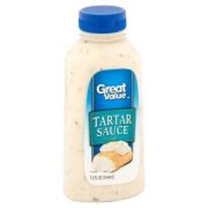 Great Value Tartar Sauce, 12 fl oz (Pack of 2)