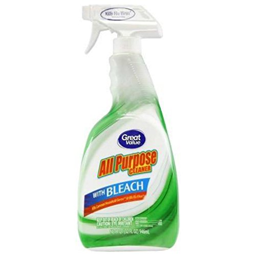 Great Value All Purpose Cleaner With Bleach, 32 oz (1)