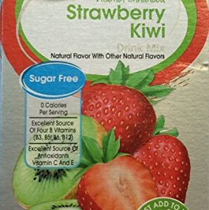 Great Value Good Source of Vitamin C Kiwi Strawberry Fitness Drink Mix (Pack of 4)