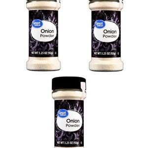 (3 pack) Great Value Onion Powder, 3.25 oz