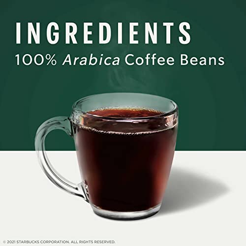 Starbucks K-Cup Coffee Pods—Starbucks Blonde Roast Coffee—Veranda Blend for Keurig Brewers—100% Arabica—6 boxes (60 pods total)