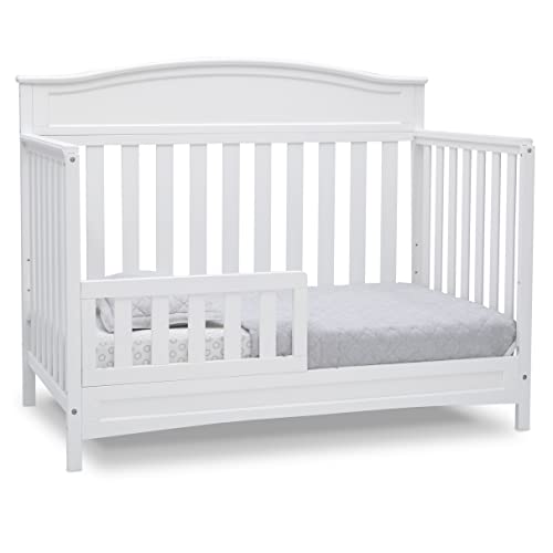 Delta Children Emery 4-in-1 Convertible Baby Crib - Greenguard Gold Certified, White