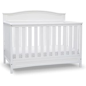 Delta Children Emery 4-in-1 Convertible Baby Crib - Greenguard Gold Certified, White