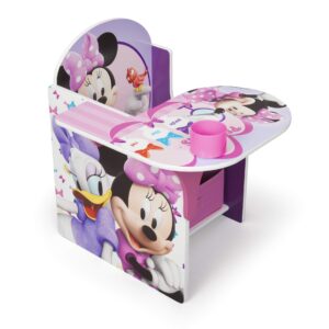 Delta Children Chair Desk With Storage Bin, Disney Minnie Mouse