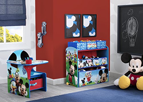 Delta Children Chair Desk With Storage Bin, Disney Mickey Mouse
