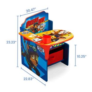 Delta Children Chair Desk with Storage Bin - Ideal for Arts & Crafts, Snack Time, Homeschooling, Homework & More, Nick Jr. PAW Patrol