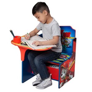 Delta Children Chair Desk with Storage Bin - Ideal for Arts & Crafts, Snack Time, Homeschooling, Homework & More, Nick Jr. PAW Patrol