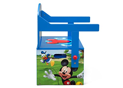 Delta Children Kids Convertible Activity Bench - Greenguard Gold Certified, Disney Mickey Mouse