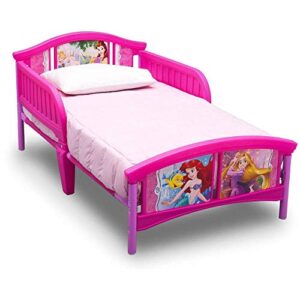 delta children disney princess plastic toddler bed