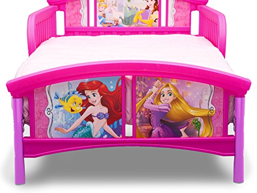 Delta Children Disney Princess Plastic Toddler Bed