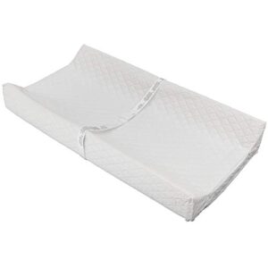 waterproof baby and infant diaper changing pad, comforpedic from beautyrest, white