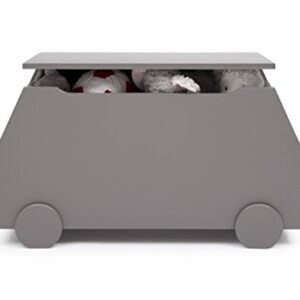 Delta Children Metro Toy Box, Classic Grey