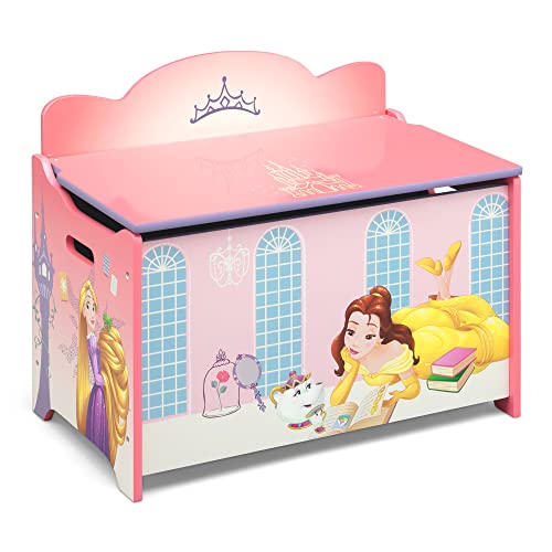 Delta Children Deluxe Toy Box, Disney Princess